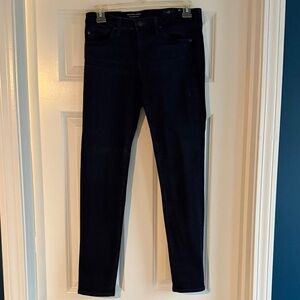 AG Adriano Goldschmied Women's Midnight Blue Skinny Jeans